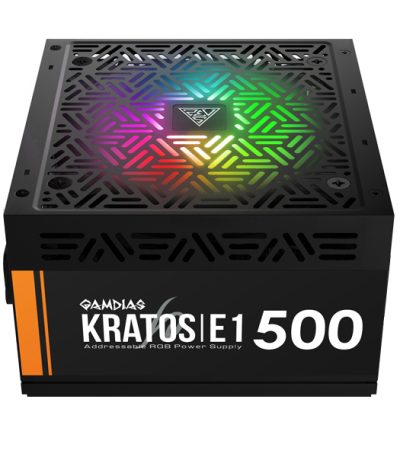 منبع تغذیه کامپیوتر گیم دیاس مدل KRATOS E1 500