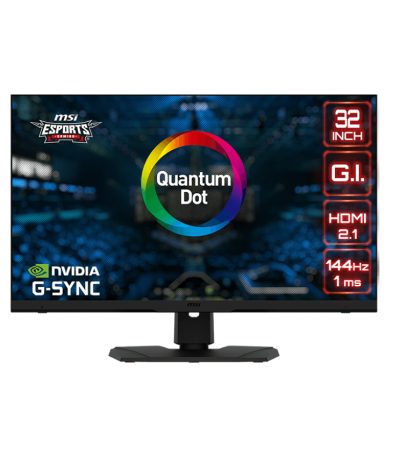مانیتور مخصوص بازی ام اس آی مدل Optix MPG321UR QD سایز 32 اینچ